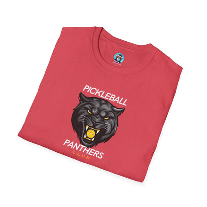 Pickleball Panthers: Unisex Softstyle T-Shirt