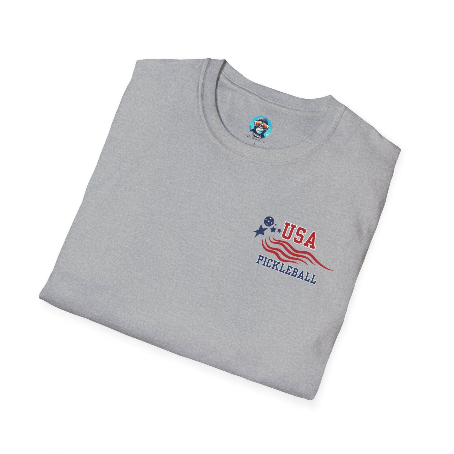 USA Pickleball: Unisex Softstyle T-Shirt