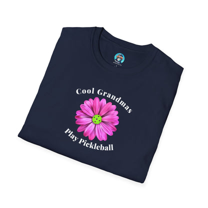 Cool Grandmas Play Pickleball: Unisex Softstyle T-Shirt