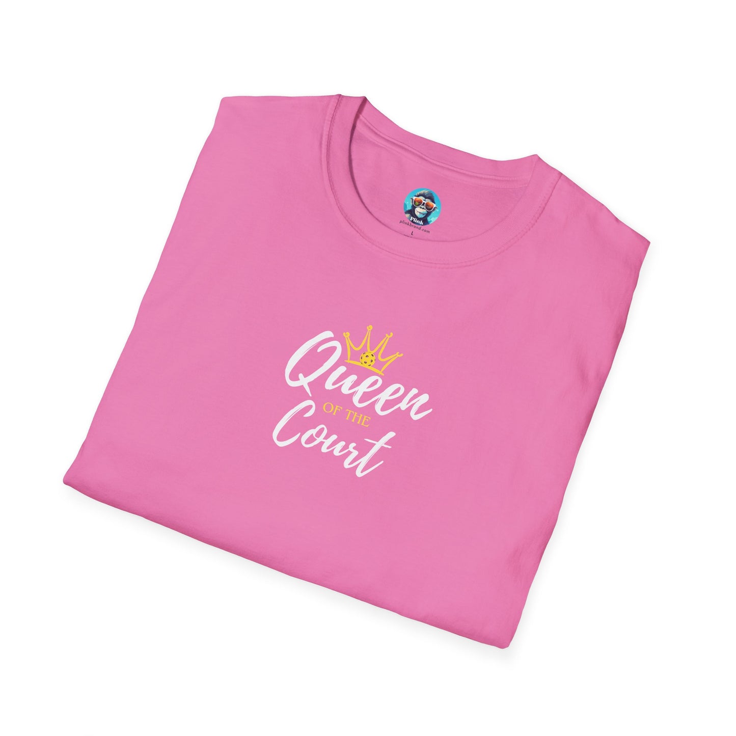 Queen of the Court: Pickleball Unisex Softstyle T-Shirt