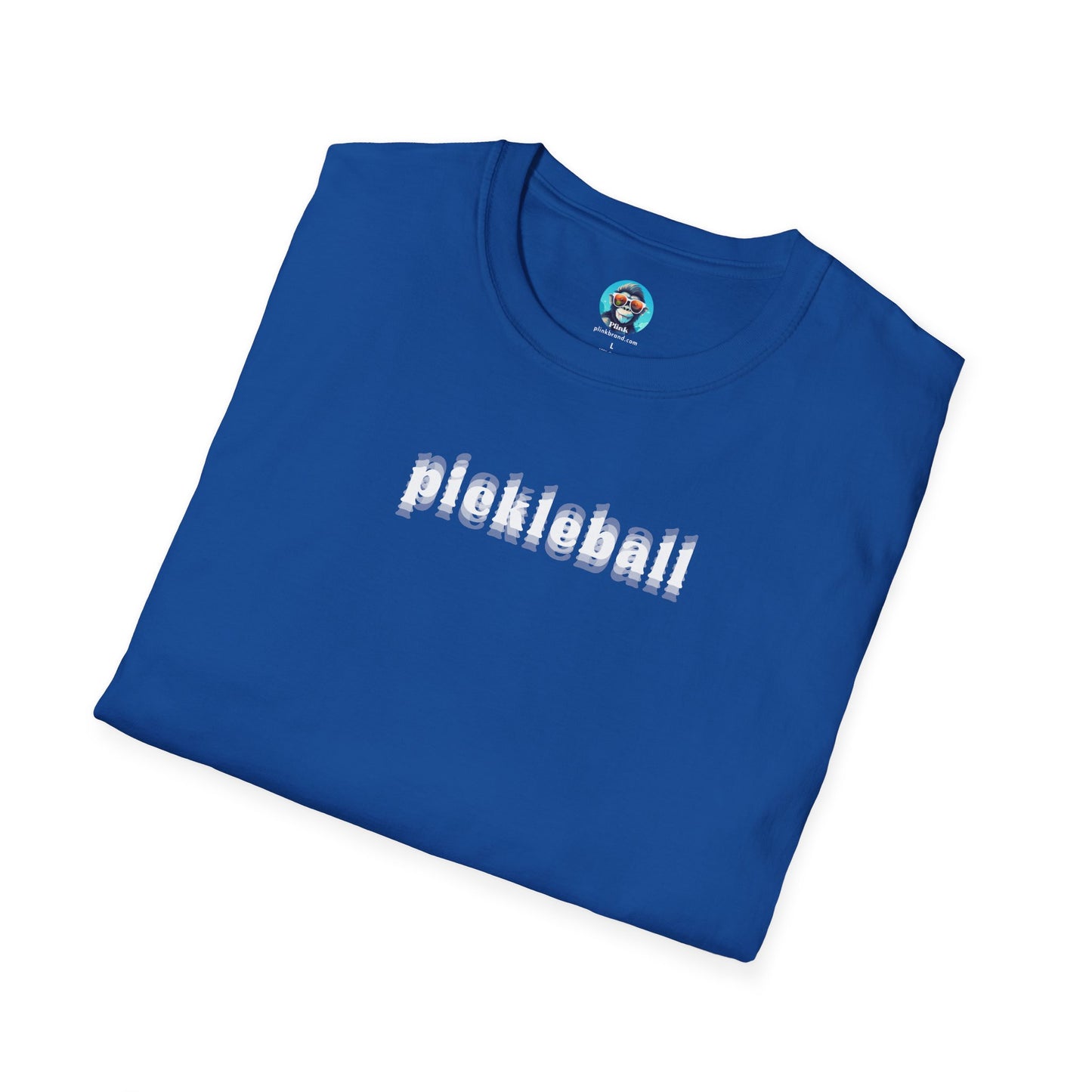 Blurry Pickleball: Unisex Softstyle T-Shirt