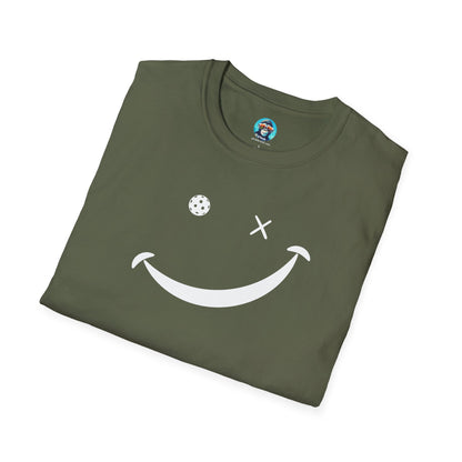 Classic Smile Pickleball: Unisex Softstyle T-Shirt