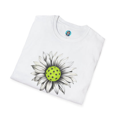 Pickleball Daisy: Unisex Softstyle T-Shirt