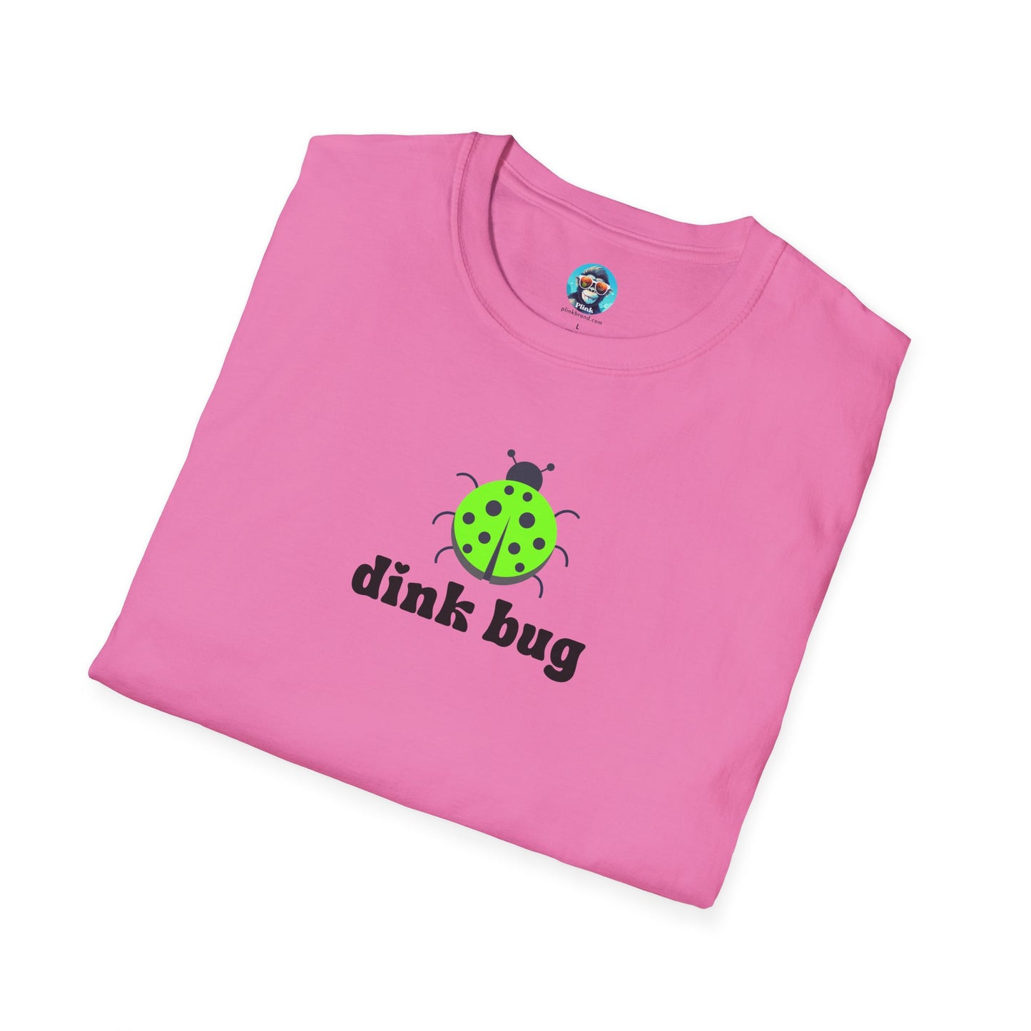 Dink Bug: Pickleball Unisex Softstyle T-Shirt