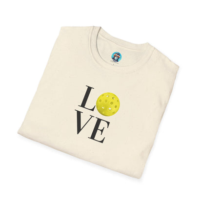 Pickleball Love: Unisex Softstyle T-Shirt