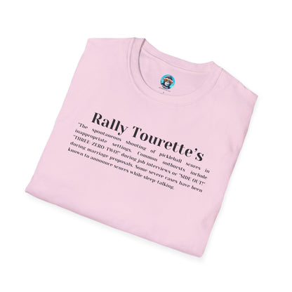 Rally Tourette's: Pickleball Unisex Softstyle T-Shirt