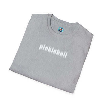 Blurry Pickleball: Unisex Softstyle T-Shirt