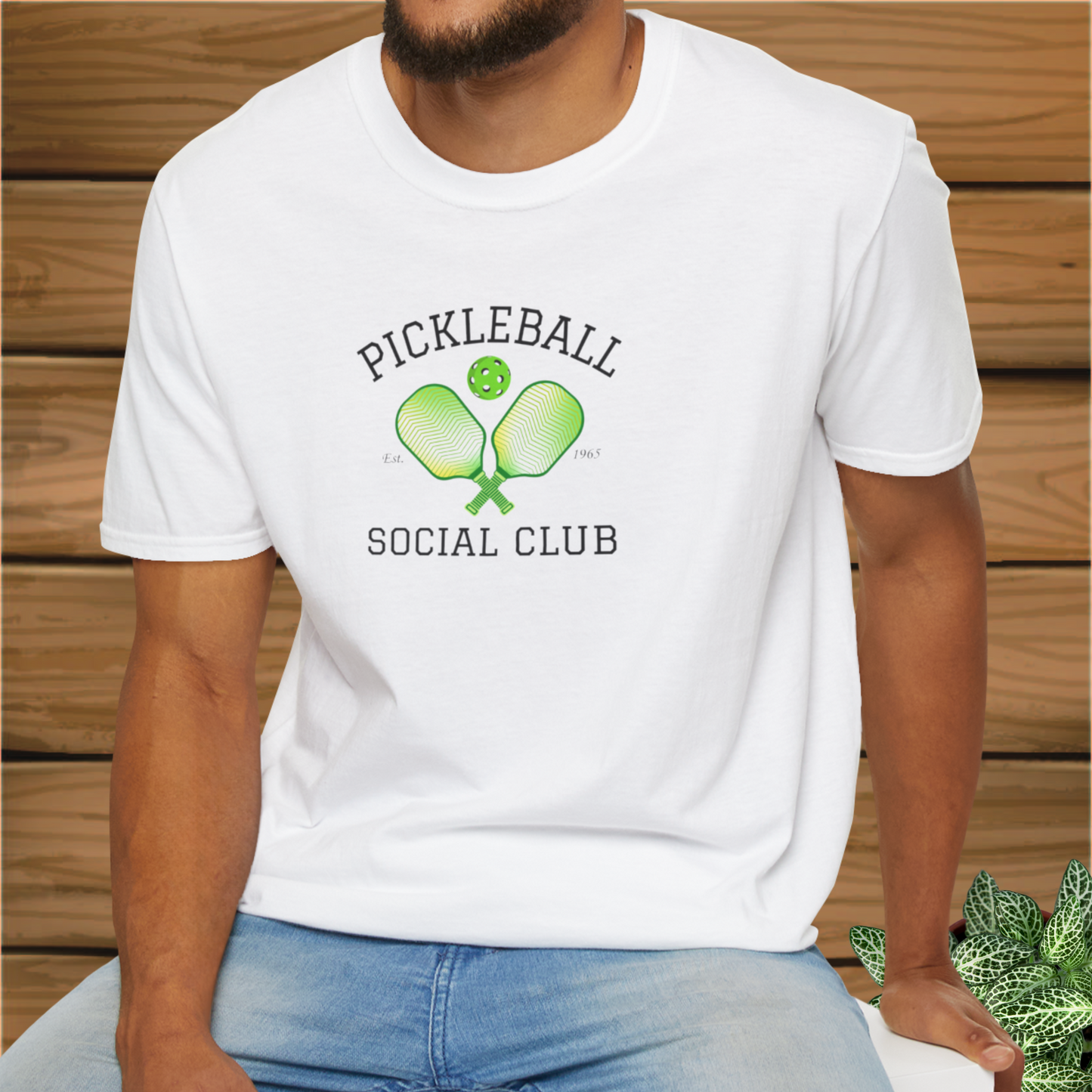 Pickleball Social Club: Unisex Softstyle T-Shirt