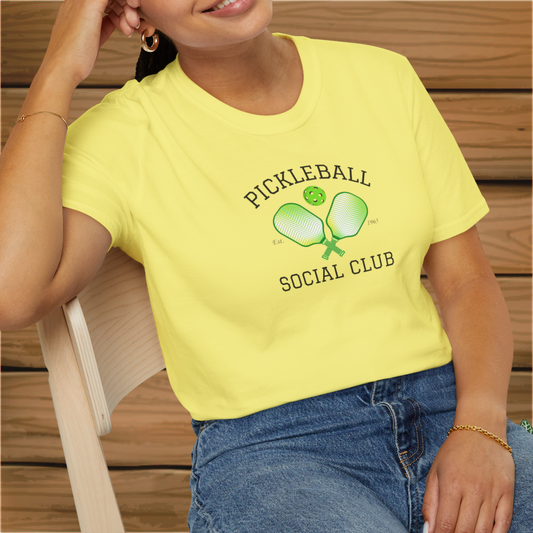 Pickleball Social Club: Unisex Softstyle T-Shirt