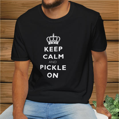 Keep Calm: Pickleball Unisex Softstyle T-Shirt