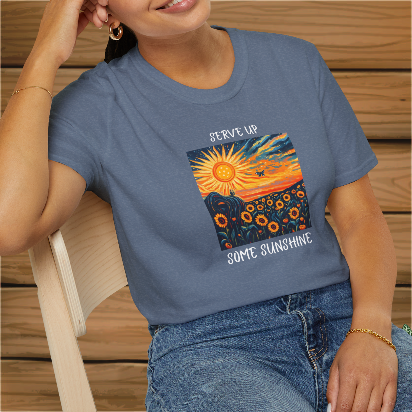 Serve Up Some Sunshine: Pickleball Unisex Softstyle T-Shirt