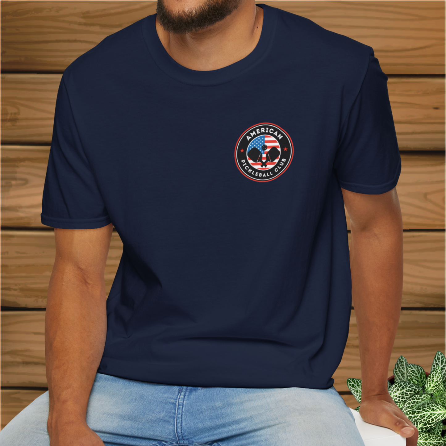 American Pickleball Club: Unisex Softstyle T-Shirt