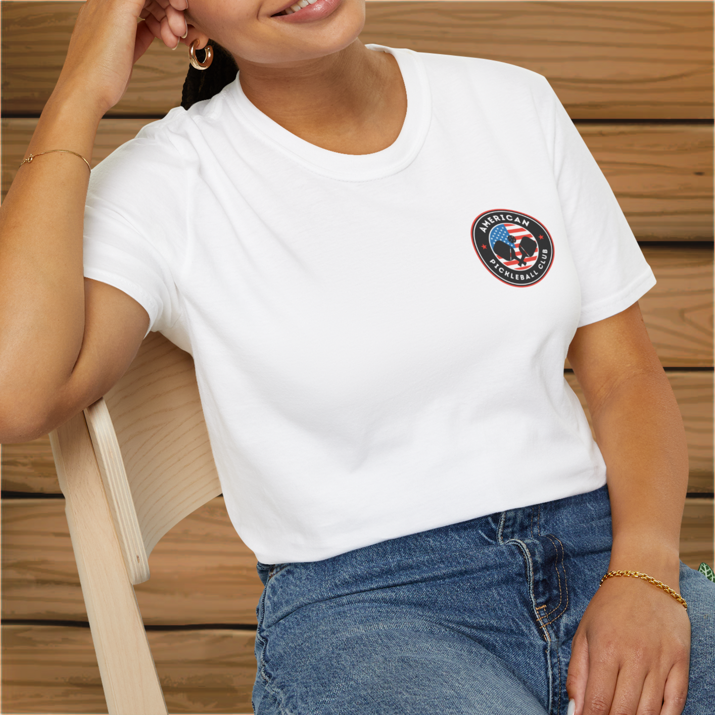 American Pickleball Club: Unisex Softstyle T-Shirt