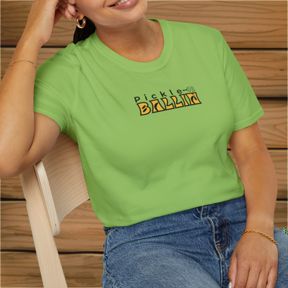 Pickleball Ballin: Unisex Softstyle T-Shirt