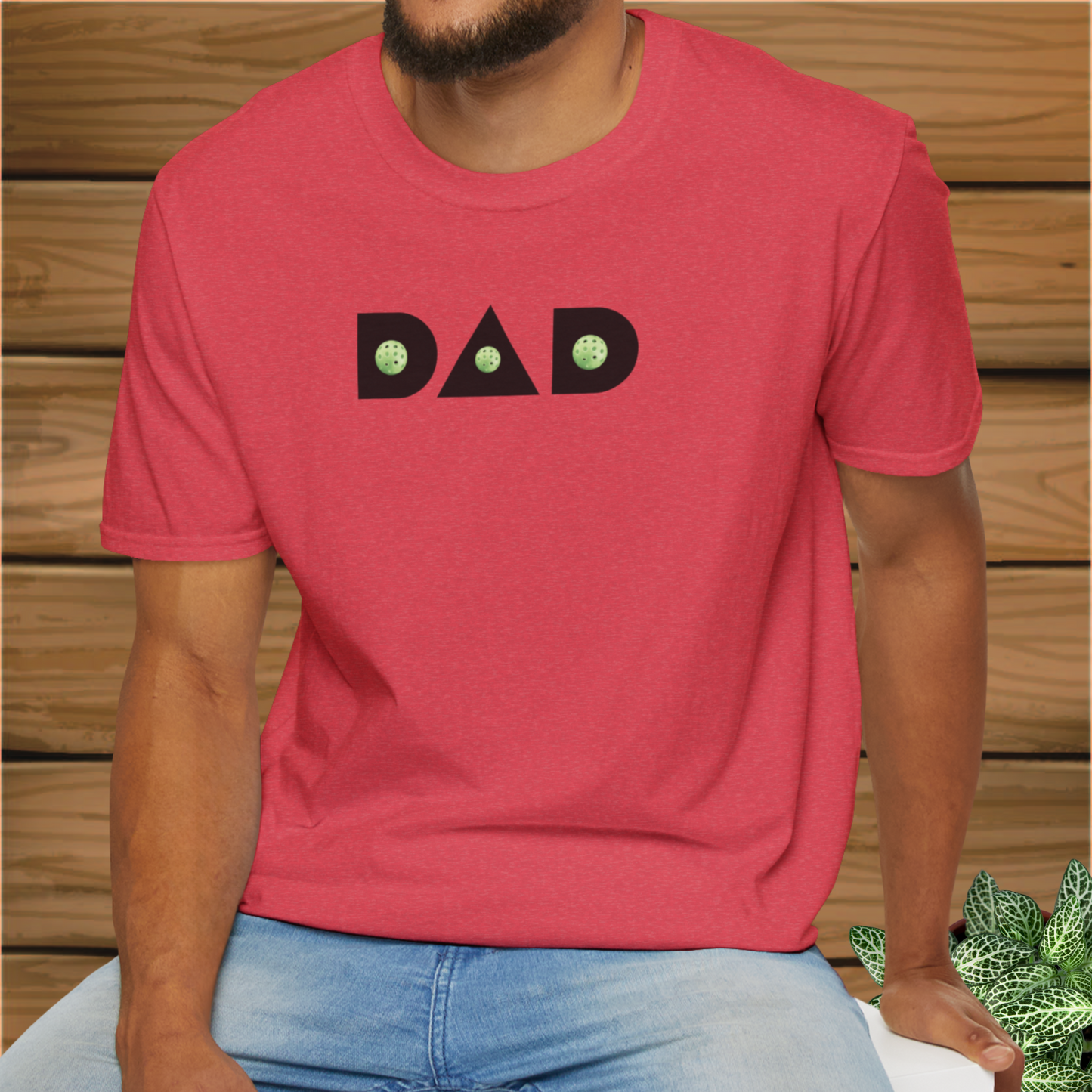 Pickleball Dad: Unisex Softstyle T-Shirt