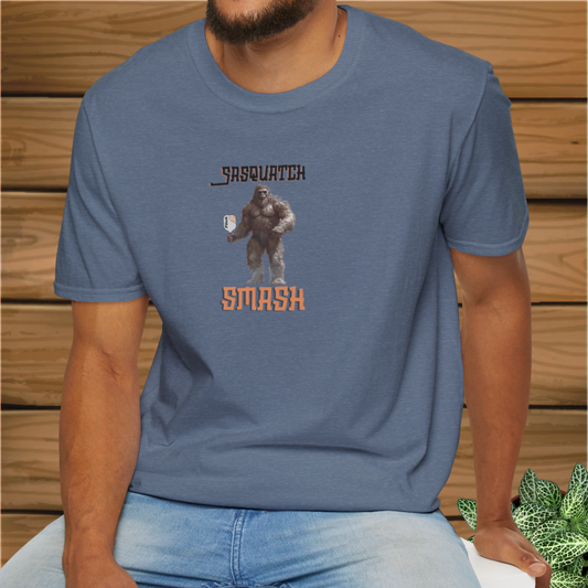 Sasquatch Smash: Pickleball Unisex Softstyle T-Shirt