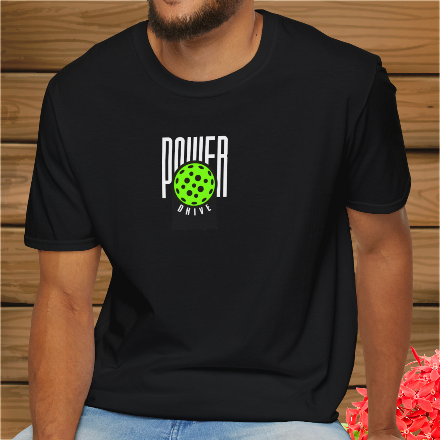 Power Drive: Pickleball Unisex Softstyle T-Shirt