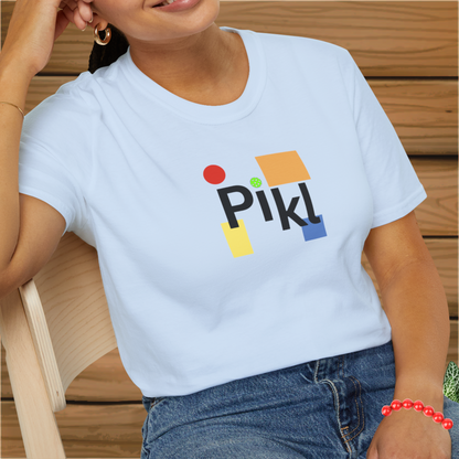 Pikl Shapes: Pickleball Unisex Softstyle T-Shirt