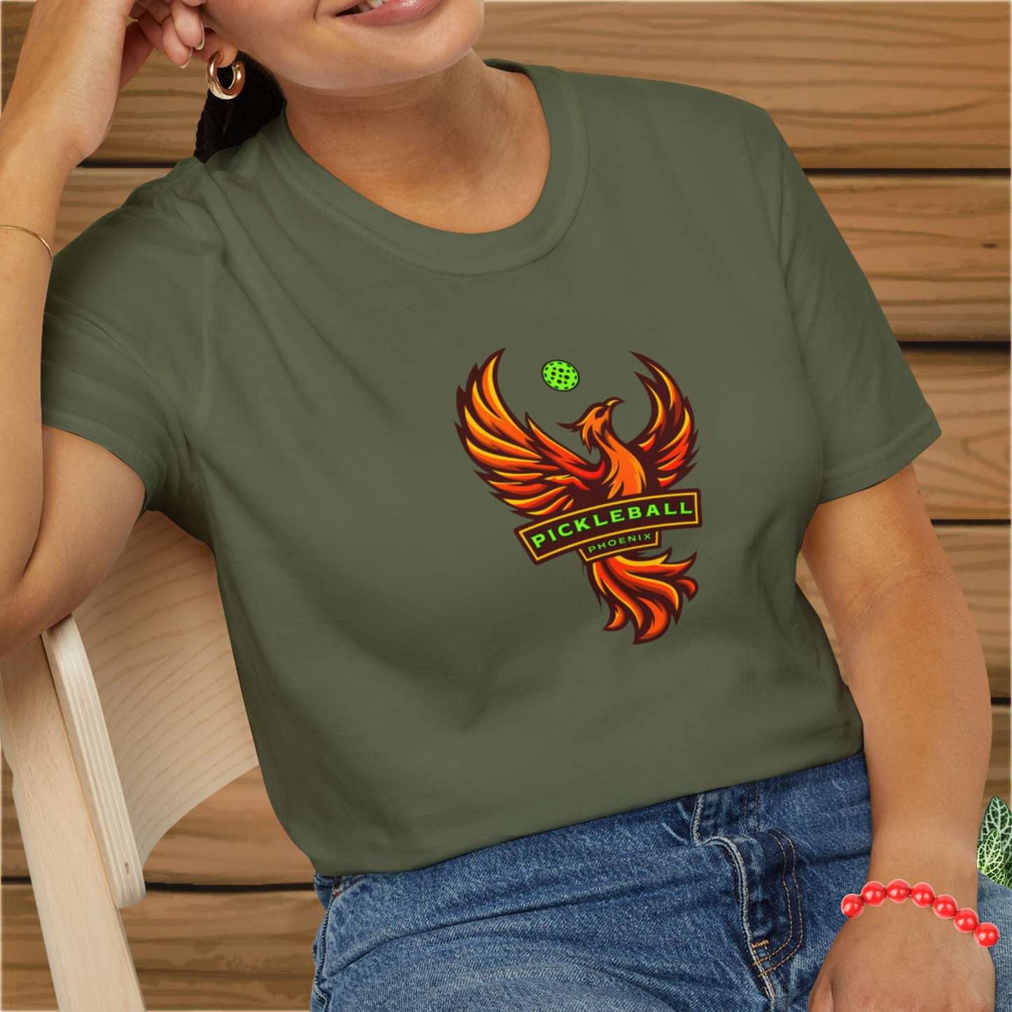 Pickleball Phoenix: Unisex Softstyle T-Shirt