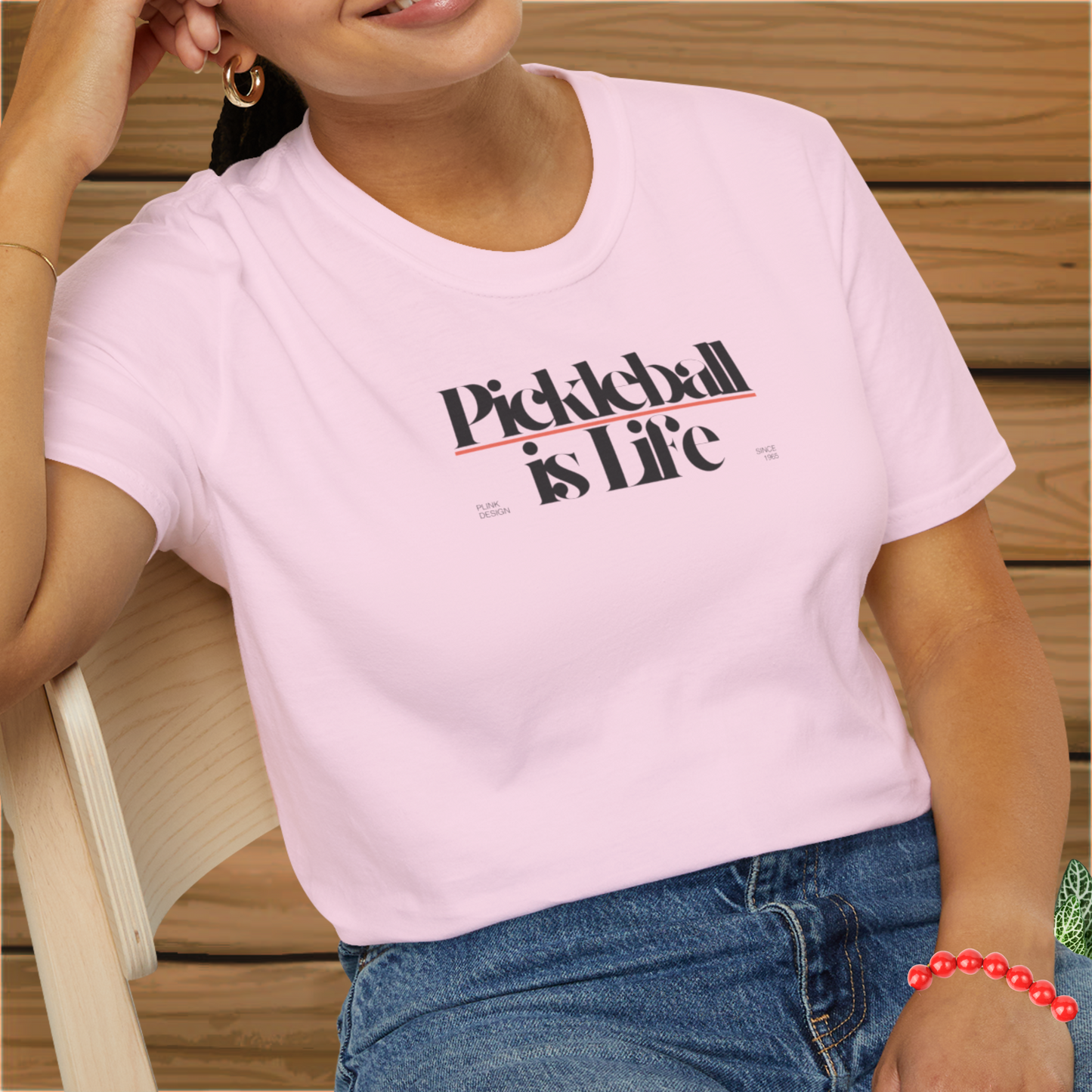 Pickleball is Life: Unisex Softstyle T-Shirt