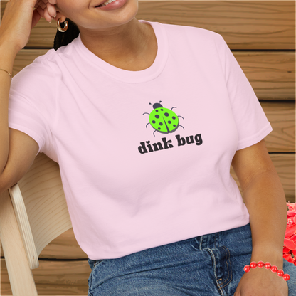 Dink Bug: Pickleball Unisex Softstyle T-Shirt