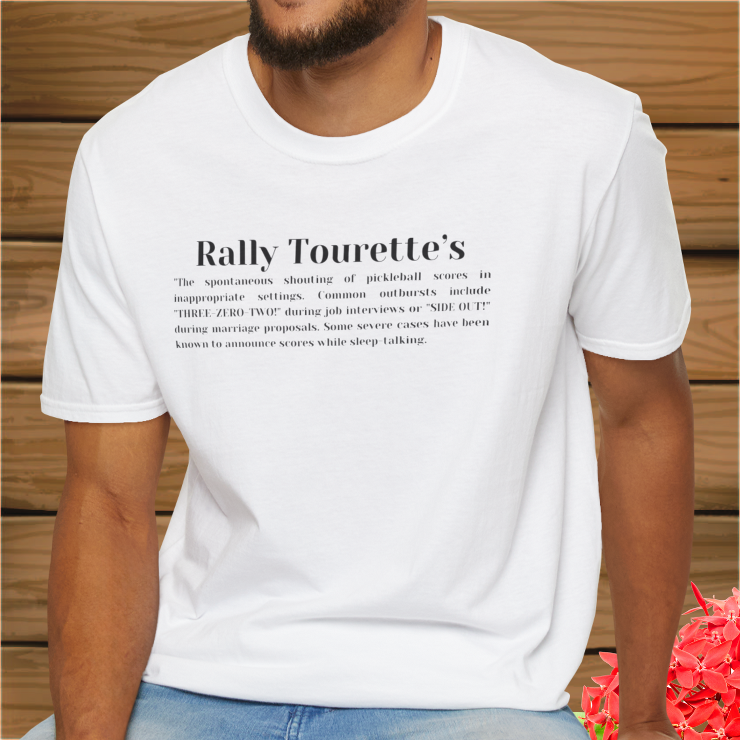 Rally Tourette's: Pickleball Unisex Softstyle T-Shirt