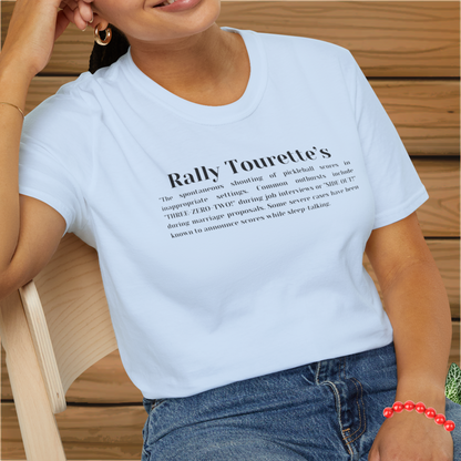 Rally Tourette's: Pickleball Unisex Softstyle T-Shirt