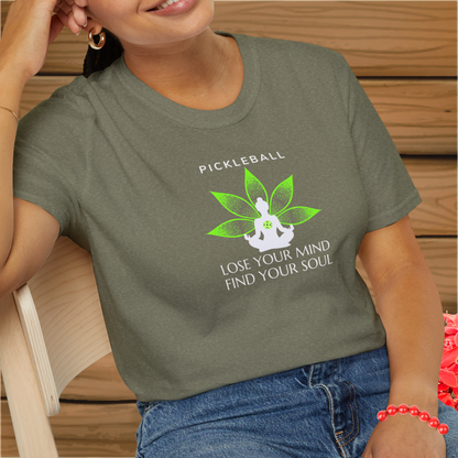 Find Your Soul: Pickleball Unisex Softstyle T-Shirt