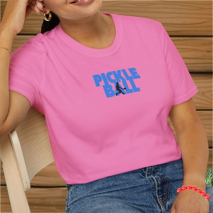 Pickleball Shadow: Unisex Softstyle T-Shirt