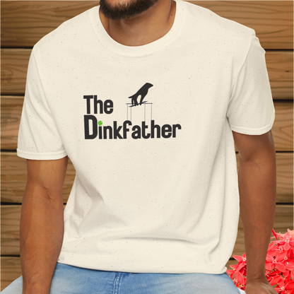 Dink Father: Pickleball Unisex Softstyle T-Shirt