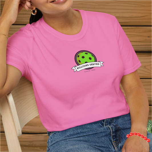 Billions Served: Pickleball Unisex Softstyle T-Shirt