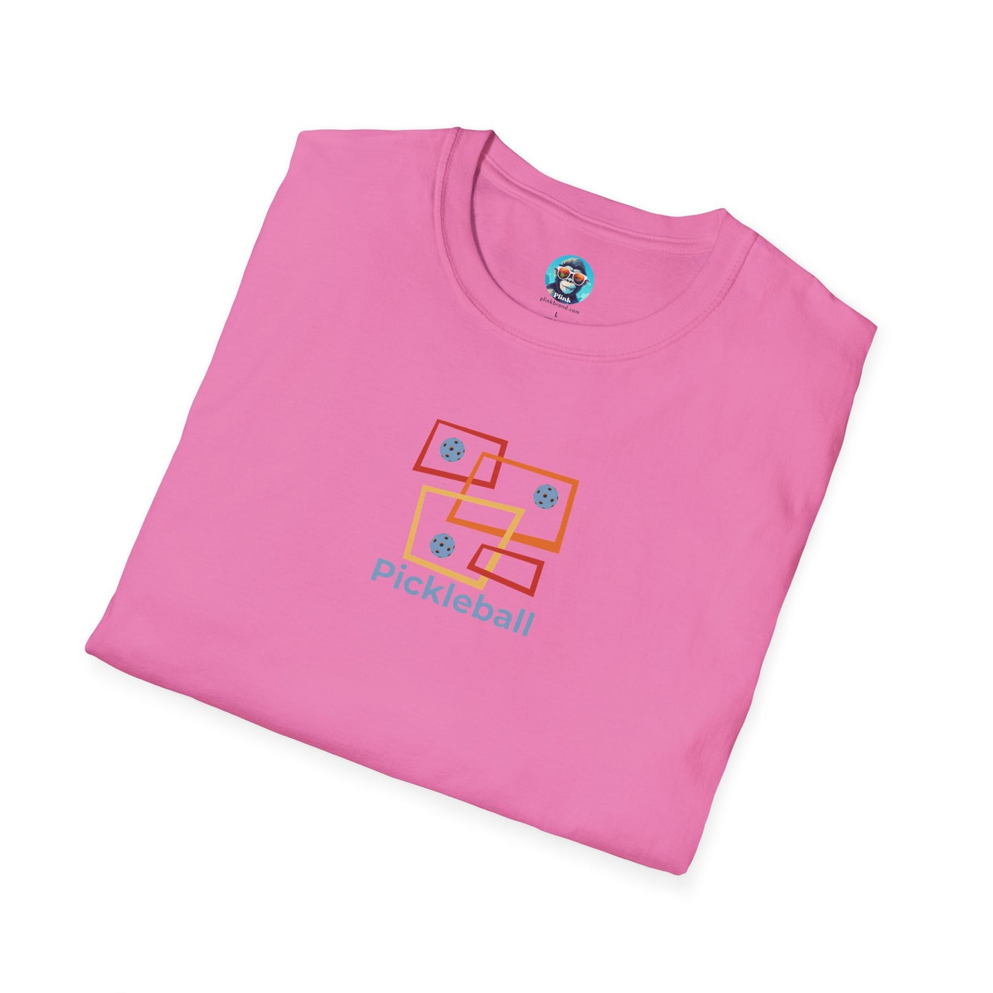 Pickleball Retro Boxes - Unisex Softstyle T-Shirt