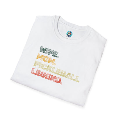 Wife Legend: Pickleball Unisex Softstyle T-Shirt