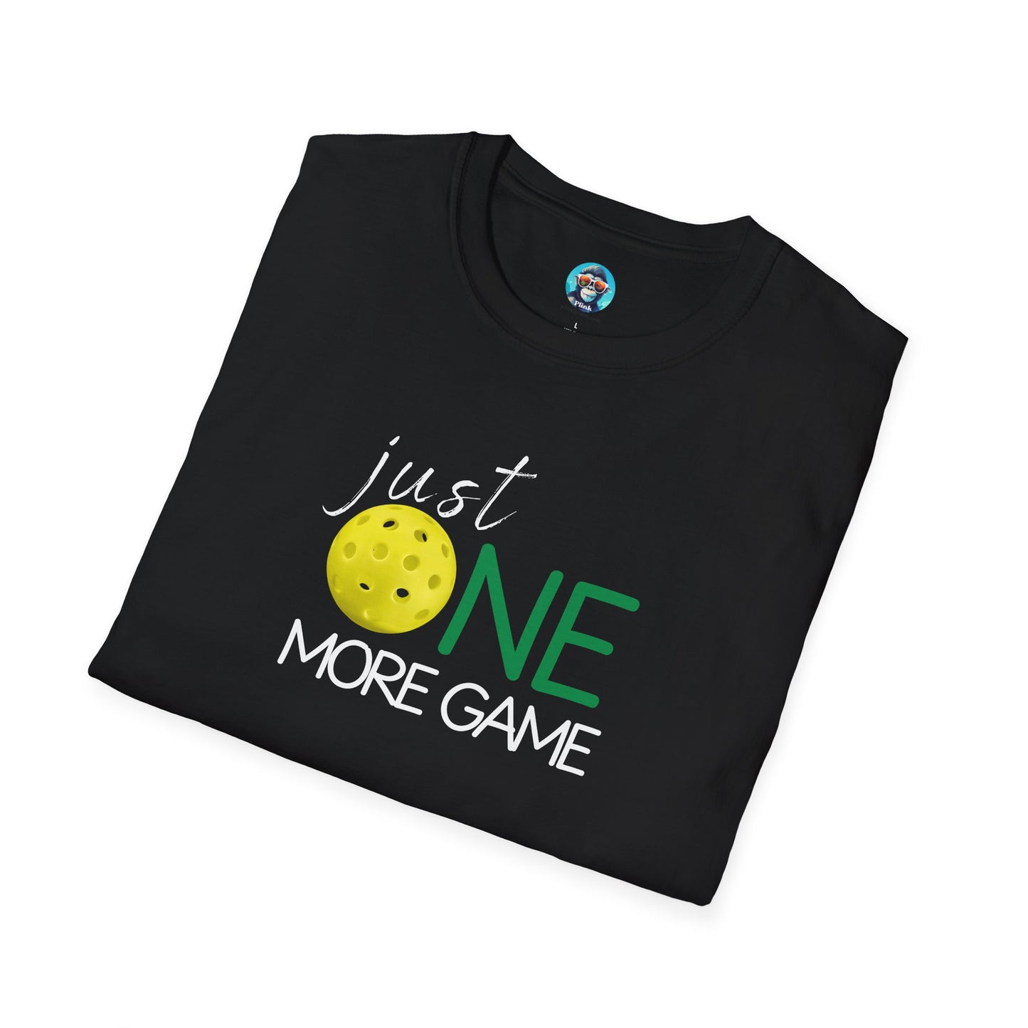 Just One More Game: Pickleball Unisex Softstyle T-Shirt