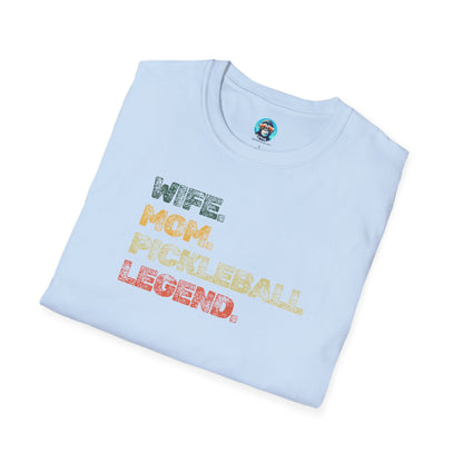 Wife Legend: Pickleball Unisex Softstyle T-Shirt