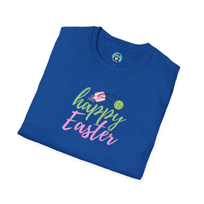 Happy Easter: Pickleball Unisex Softstyle T-Shirt