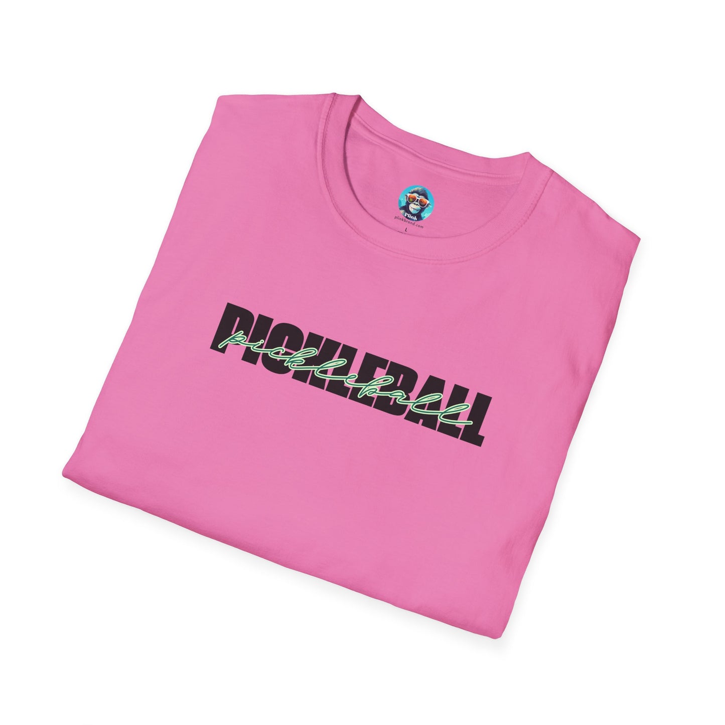 Pickleball Cursive: Unisex Softstyle T-Shirt