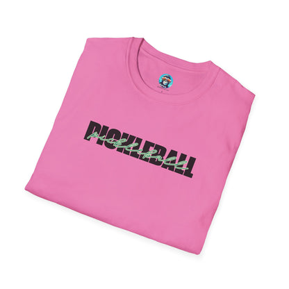 Pickleball Cursive: Unisex Softstyle T-Shirt