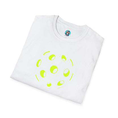 Pickleball Outline: Unisex Softstyle T-Shirt