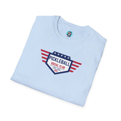 Pickleball Social Club : Unisex Softstyle T-Shirt