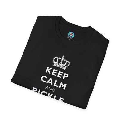 Keep Calm: Pickleball Unisex Softstyle T-Shirt