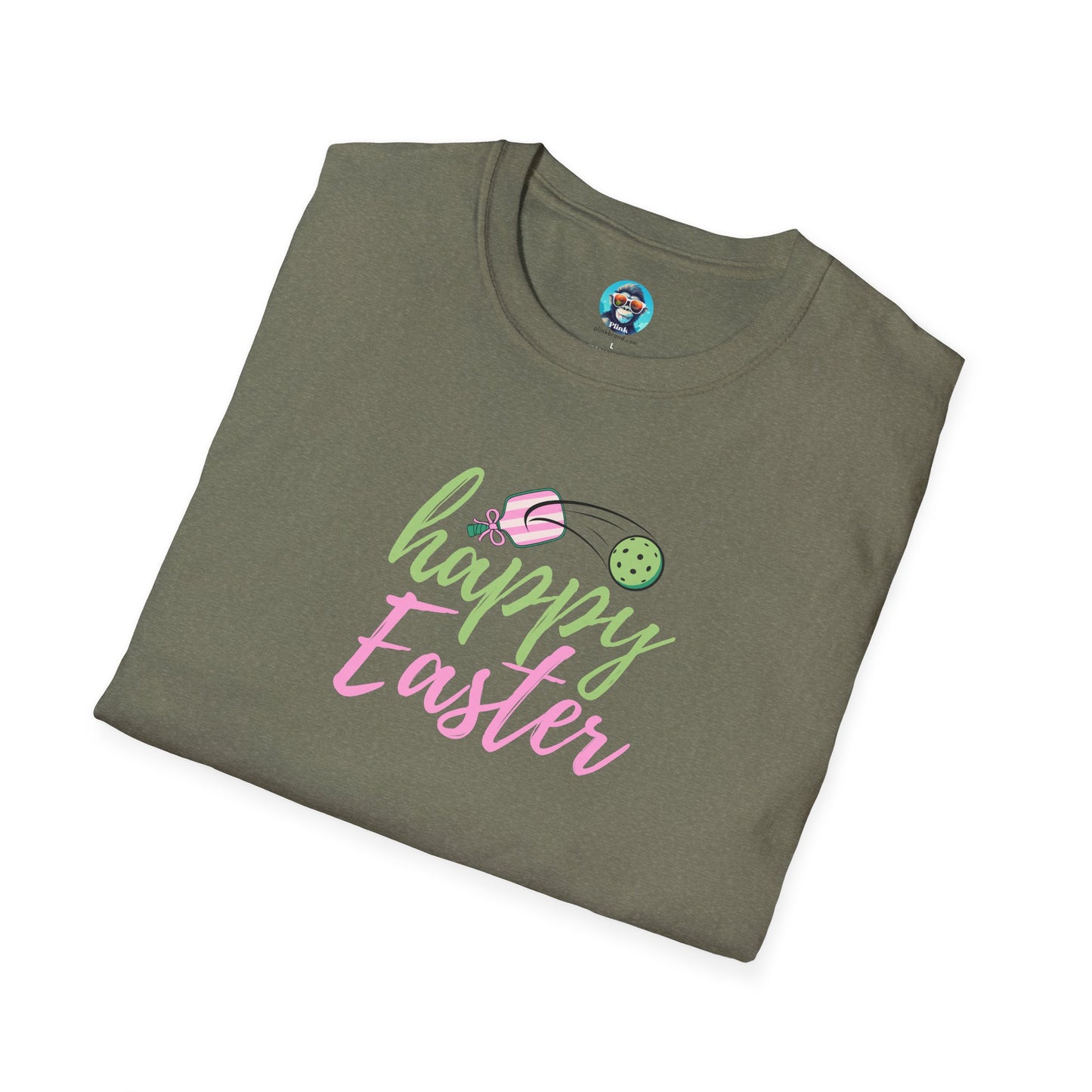 Happy Easter: Pickleball Unisex Softstyle T-Shirt