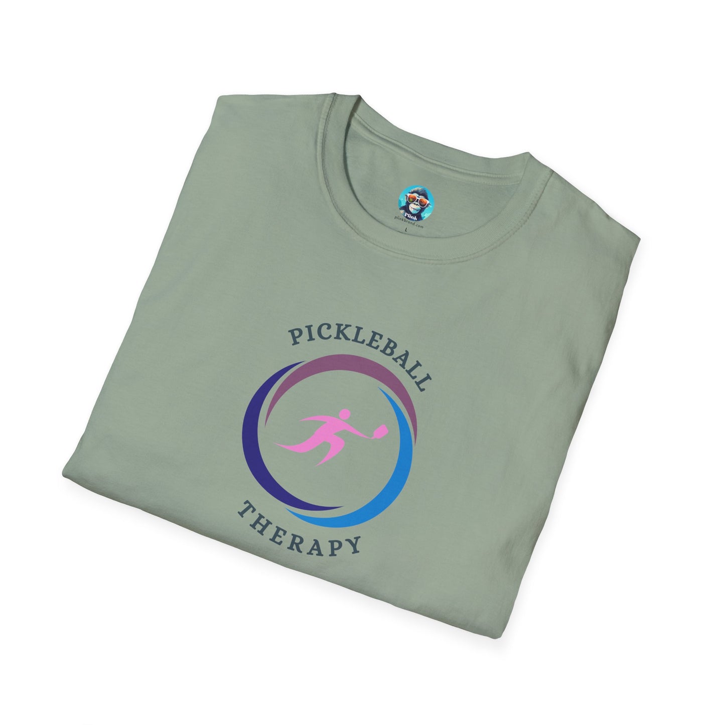 Pickleball Therapy: Unisex Softstyle T-Shirt