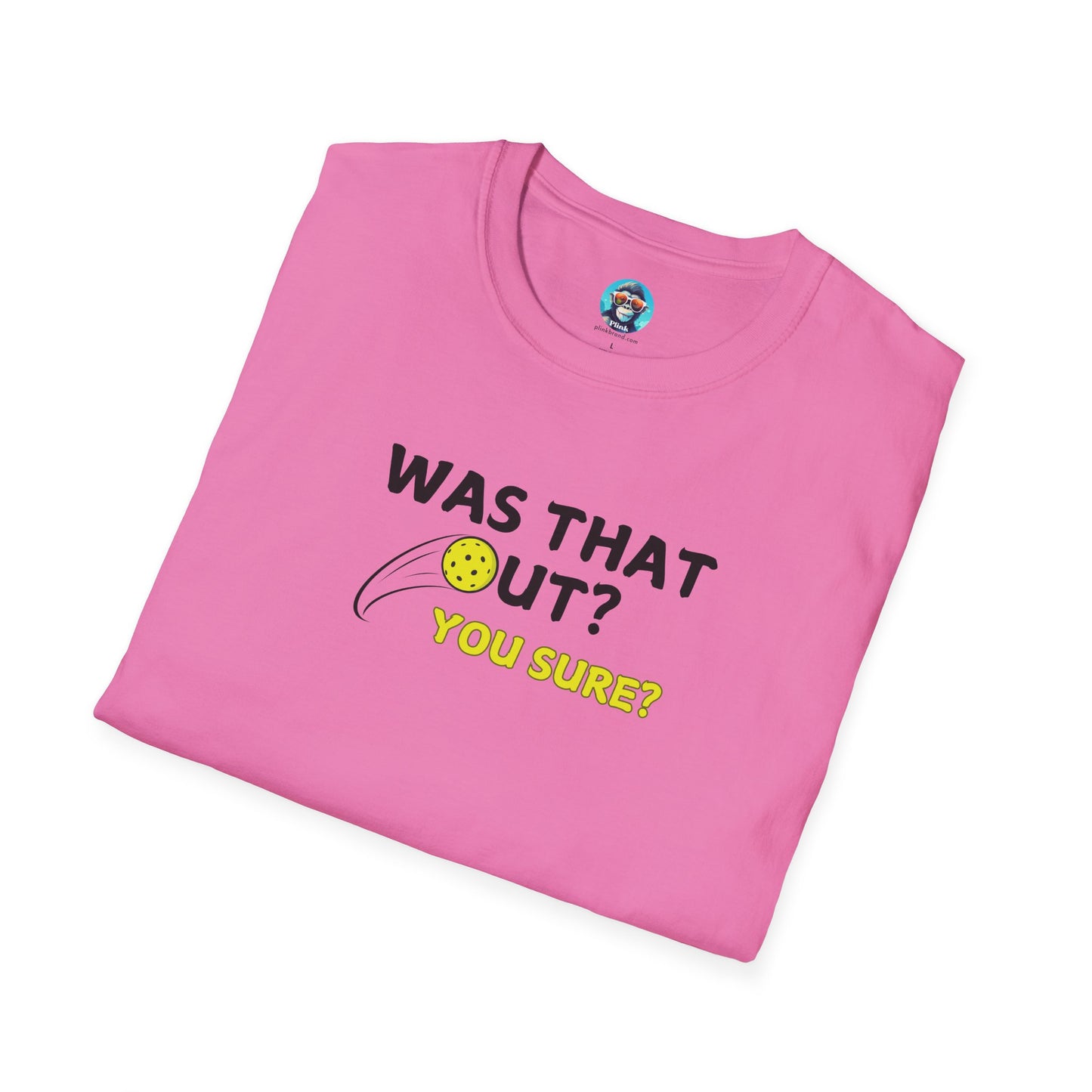 Was That Out?: Unisex Softstyle T-Shirt