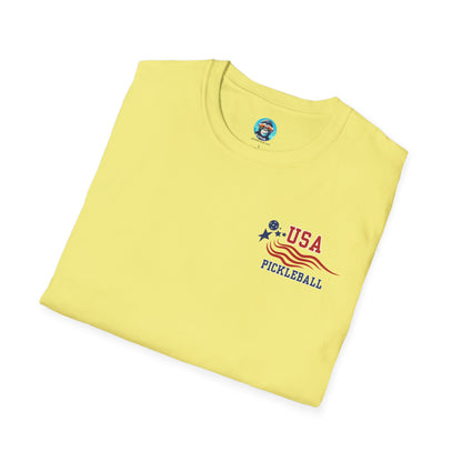 USA Pickleball: Unisex Softstyle T-Shirt