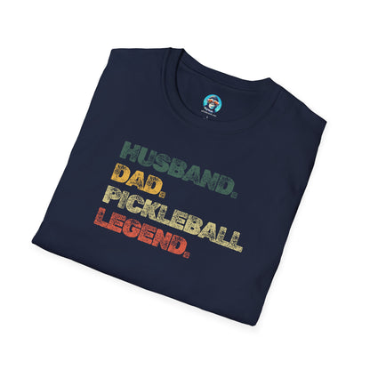 Husband Legend: Pickleball Unisex Softstyle T-Shirt