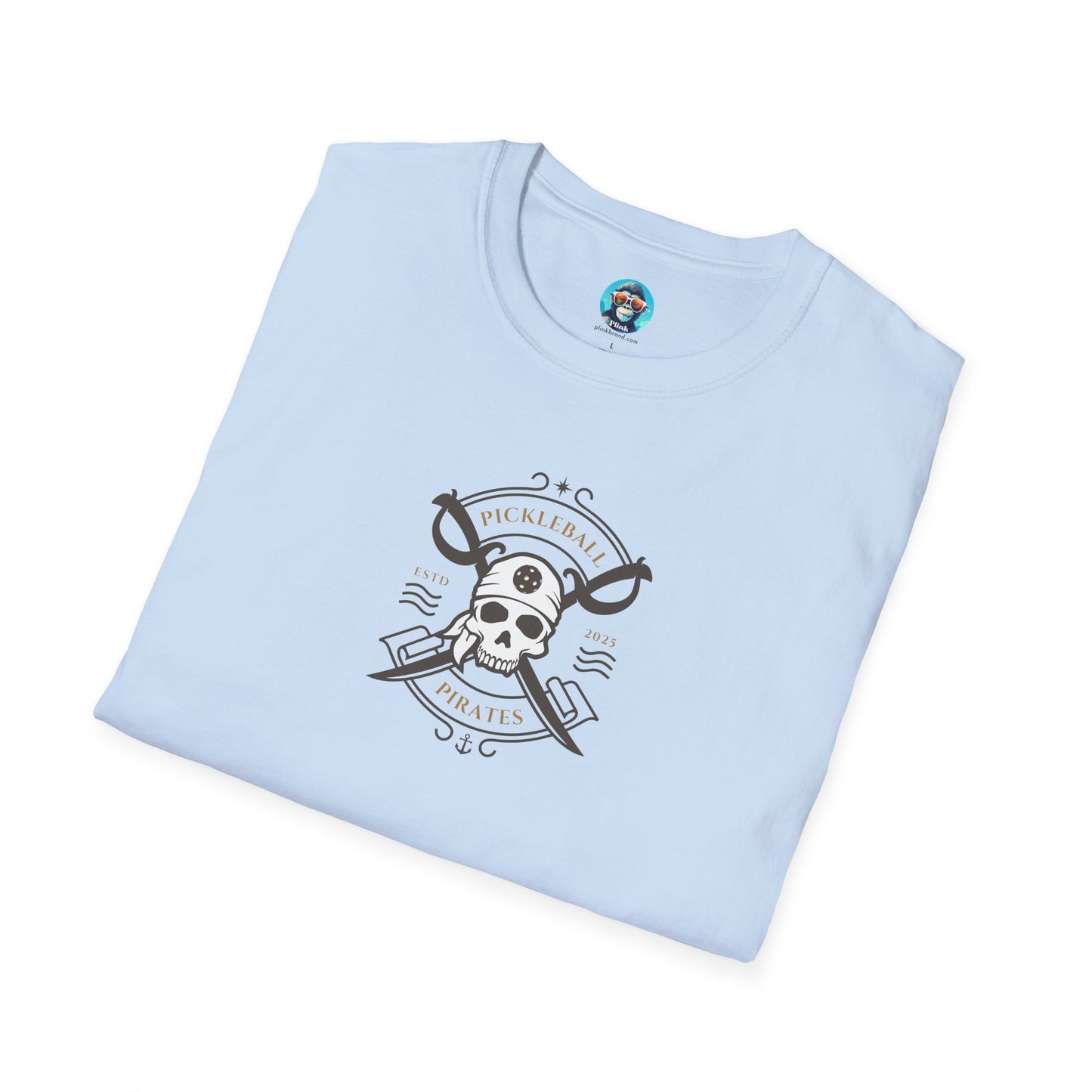 Pickleball Pirates: Unisex Softstyle T-Shirt