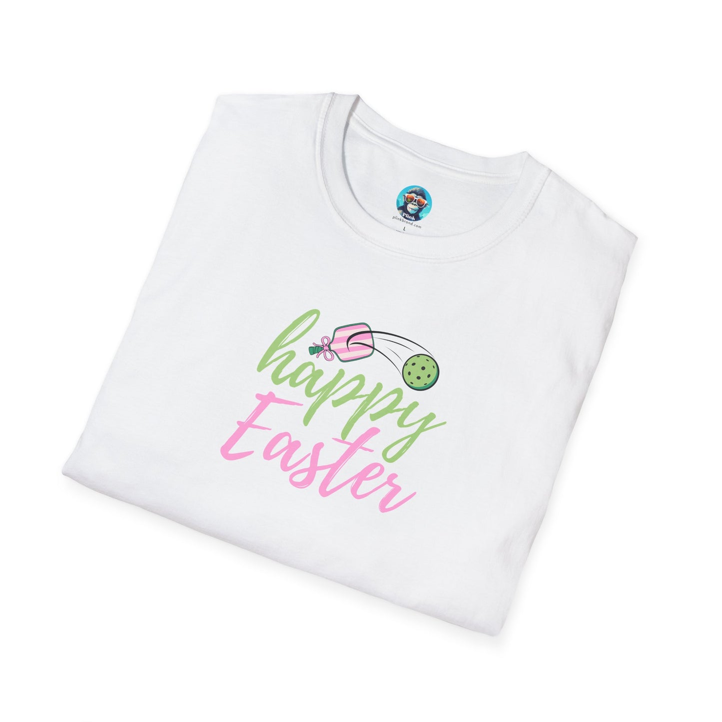 Happy Easter: Pickleball Unisex Softstyle T-Shirt