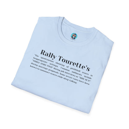 Rally Tourette's: Pickleball Unisex Softstyle T-Shirt