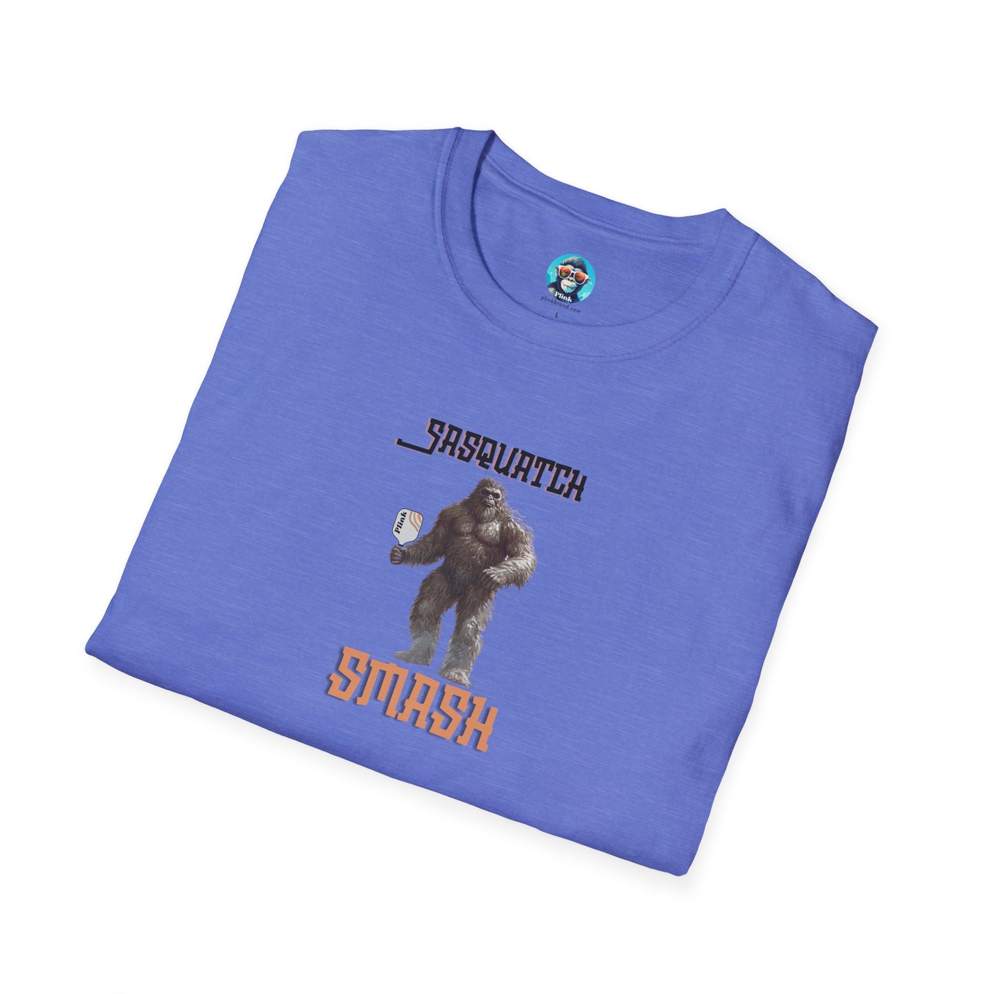 Sasquatch Smash: Pickleball Unisex Softstyle T-Shirt